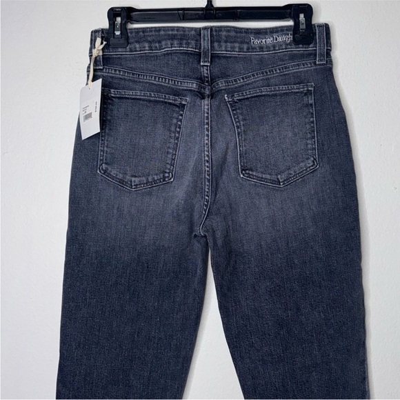 Favorite Daughter Women's Straight Leg Jeans - Charcoal - Picture 11 of 11